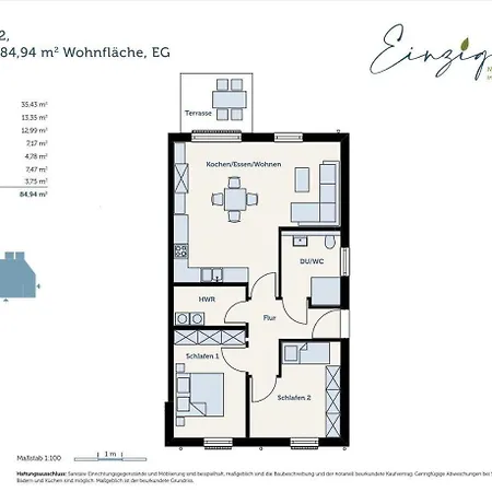 Apartamento Ferienwohnanlage Einzigartig